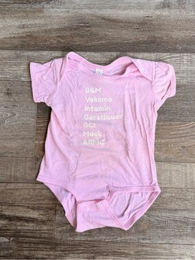 Pink Roller Coaster Bodysuit